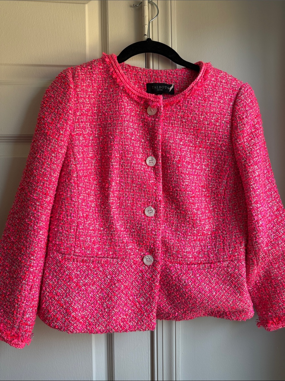 Hot Pink Tweed Jacket - Elle Woods!